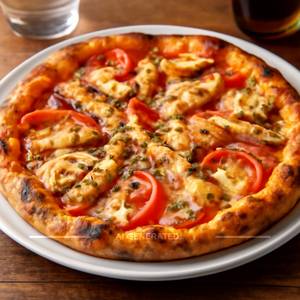 Grilled Chicken Pizza