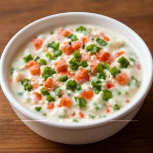 Vegetable raita