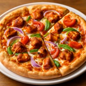 Butter Chicken Pizza