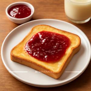 Butter Toast with Jam