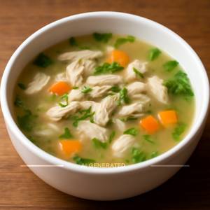 Chicken clear soup
