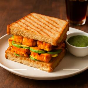 Tandoori Cheese Paneer Sandwich