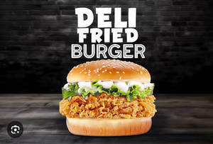Fried Chicken Burger