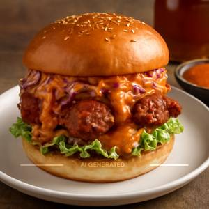 Tandoori Chicken Burger
