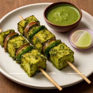 Hariyali Paneer Tikka (Pack of 2)??                                          ??