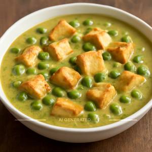 Matar paneer