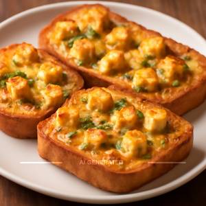 Paneer garlic bread