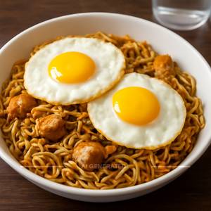 Double Egg Chicken Noodles