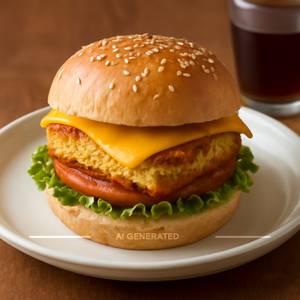 Cheese Paneer Burger