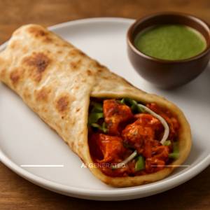 Tandoori Chicken Frankie