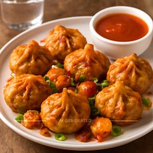 Veg Fried Momos