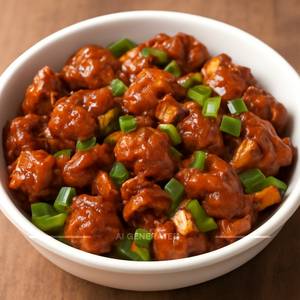 Mushroom Manchurian Dry