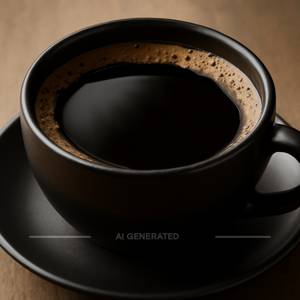 Black coffee