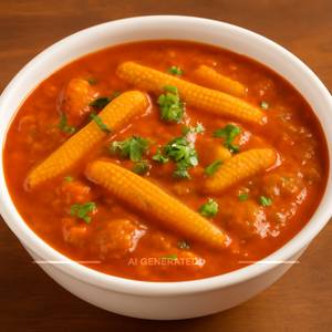 Tomato Baby corn Masala