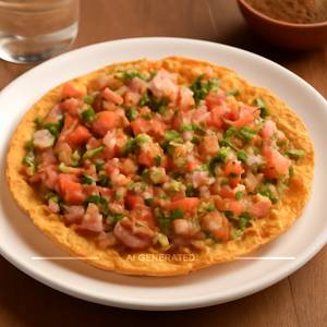 Fried Masala Papad