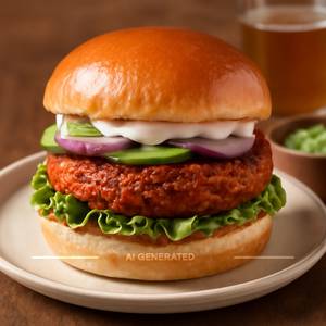 Veg Tandoori Burger