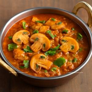 Mushroom Kadai