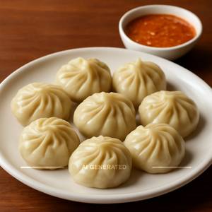 Veg Momos Steamed