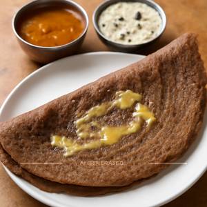Ragi Butter Dosa