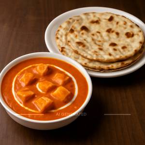 Shahi Panner + 6 Butter Roti