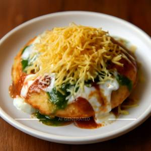 Special amul kachori chaat