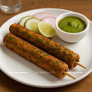 Veg Seekh Kabab (Pack of 2)                     