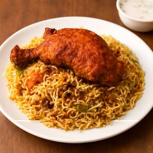 Fried Chicken Biryani