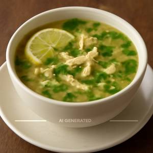 Chicken Lemon Coriander Soup