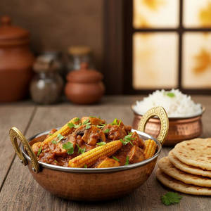 Mashroom Babycorn Masala