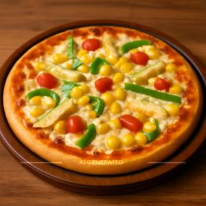 Corn & Cheese Pizza [8 Inches]