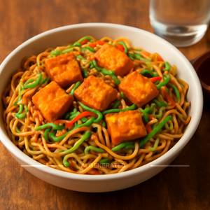 Paneer Hakka Noodles
