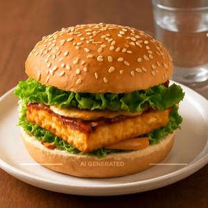 Paneer Punch Burger