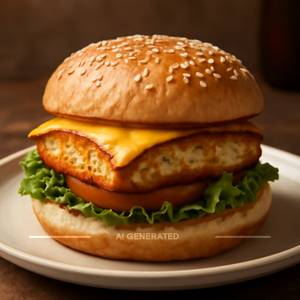 Cheese Paneer Burger