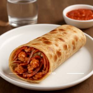 Schezwan Chicken Roll