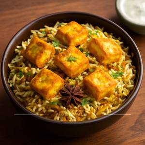 Paneer biryani