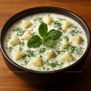 Aloo Pudina Raita