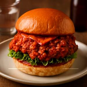 Challange Chicken Spicy Burger