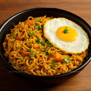 Masala Egg Maggi