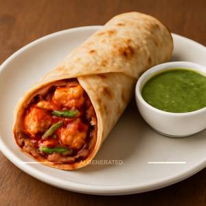 Chilli Paneer Roll 