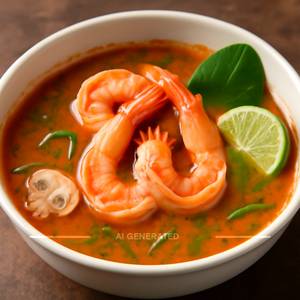 Tom Yum Prawn Soup