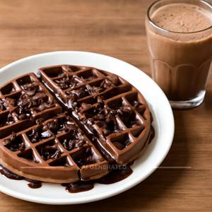 Overload Chocolate Milk Waffle