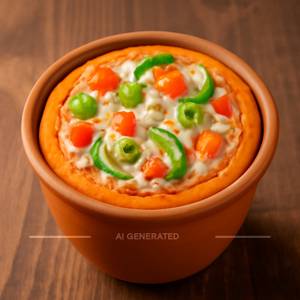 Kullad veg pizza