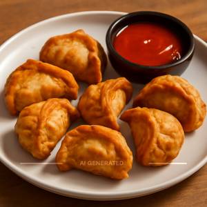 Chicken Fried Momos [6 Pieces]