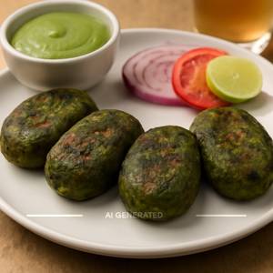 Hara Bhara Kebab ( 4 Pcs )