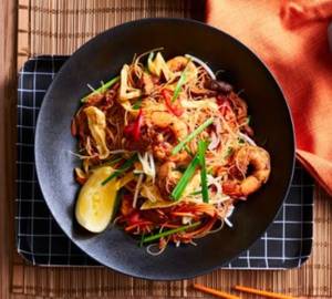 Prawns Manchow Noodles