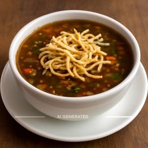 Veg.manchow Soup Half