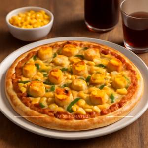 Corn Paneer Pizza