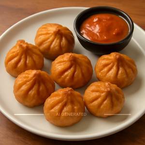 Chicken Fried Momos [7 Pieces]