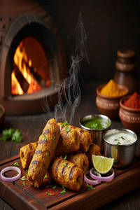 Veg Seekh Kebab