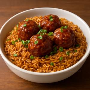 Veg. Manchurian Rice